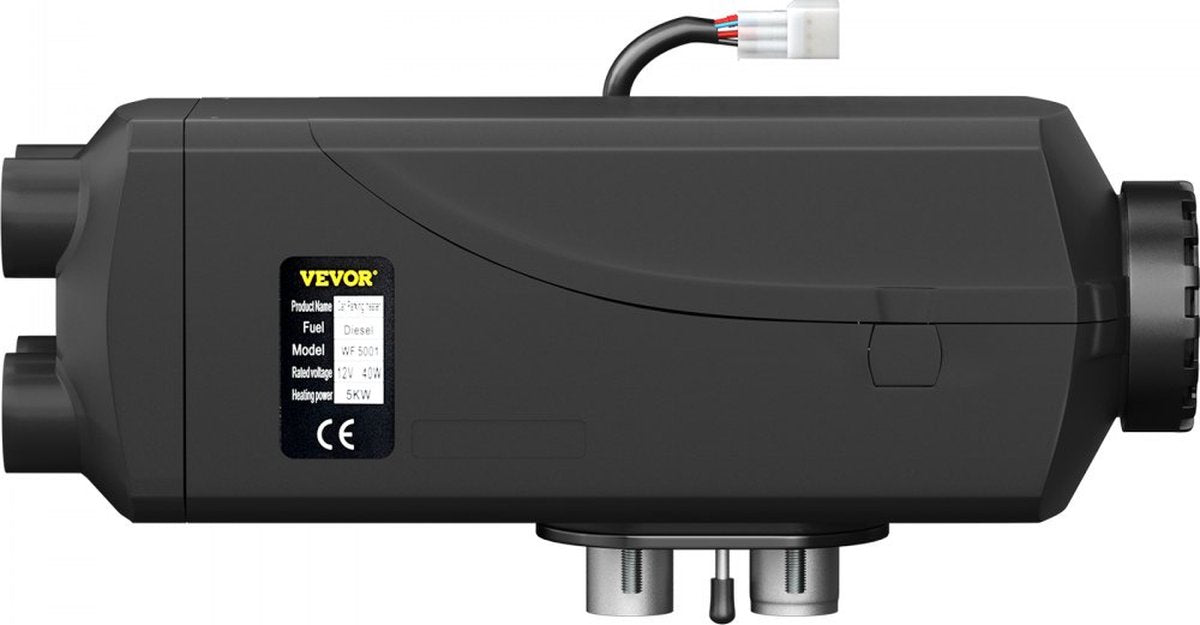 Diesel Standkachel 12V 8KW - Diesel Heater - Met een Intelligente LCD - Monitor en Afstandsbediening - Brandstoftank van 10 L - Luchtverwa Autoverwarming - Auto Heater - Voor Auto Vrachtwagens Camper Boot - Zwart