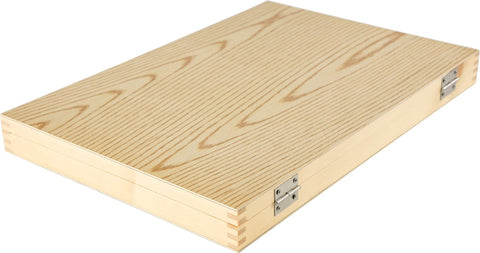 Houtdraaibankbeitel - Ergonomisch Ontwerp - voor Houtbewerking, Draaibanken - Snijwerkprojecten - 45x32x4.2cm - 8-Delige Beitelsset - HSS Stalen Messen