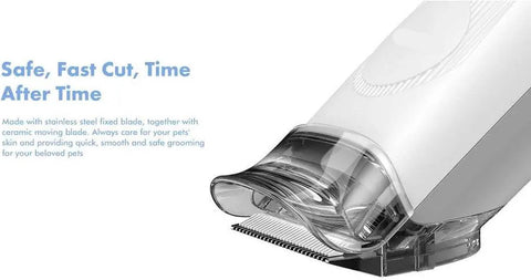 Professionele Hondenfohn - Hondentondeuse - Trimset 5-in-1 - Trimmer - Stofzuiger - Borstel - Dieren - Katten - Honden