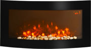 Elektrische Open Haard – Wandmontage - 1000W/200W met Afstandsbediening en Instelbare Vlammen - 89,2 x 13,5 x 48cm