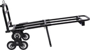 Transportkar - Trap Klimkar - Steekwagen - Draagbare Trap Klimmer - Voor Zware Voorwerpen - Tot 150kg - Zwart
