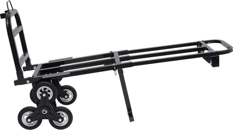 Trap Klimkar - Steekwagen - Transportkar - Draagbare Trap Klimmer - Voor Zware Voorwerpen - tot 150kg - Zwart
