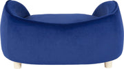 Hondensofa - Hondenmand - Hondenbank - Hondenzetel - Hondenbed - Op Poten - Blauw - Zacht Fluwelen - Gewicht 37 kg - 71 x 50,5 x 30 cm
