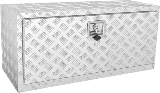 Chassis Vrachtwagen Box - 76,2 x 35,5 x 40,5 cm - Pick-Up Opbergbox met Slot en Sleutel - Aluminium - Geschikt voor Vrachtwagens - Bestelwagens - Aanhangers - Enz.