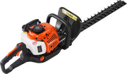 Heggenschaar Op Benzine - 108 x 23 x 24 cm - 26CC - 2-Takt - Met 8500 Tpm Biedt - Kan 180° Worden Gedraaid - Met Beschermende Handschoenen En Gehoorbescherming - Voor Van Tuinen - Boomgaarden - Landschapsgebieden - Theetuinen