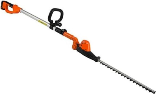 Telescopische Heggenschaar - Voor Hoge Heggen - Verstelbare Snoeischaar - Snoerloze heggenschaar - 18 inch Heggenschaarset - Dubbelzijdig Stalen mes - Telescopische Steel van 74"-94" - voor Hoge Takken