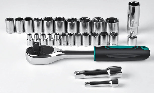 Gereedschapset 198 Delig - Gereedschapskoffer- Universeel Gereedschap - Professionele Kwaliteit - Zeer Uitgebreid voor Thuis én Werk - Schroevendraaierset - Ratelsleutelset