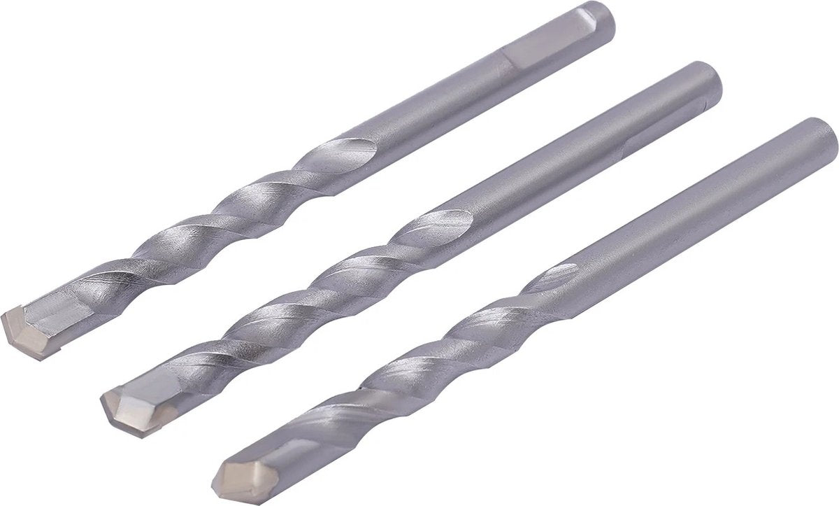Betonborenset Pro7 - Professionele Beton Boren - 9 Delig - SDS Plus en Max Adapter - Ø 30-40-65-80-100mm - Premium Staal