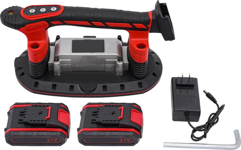 Elektrische Tegel Installatie Tool - Tegelzuignap - Tegellegger Zuignap - Slip-Proof - Enkele Zuignap - Elektrisch - 80KG - 30/240cm - 2x Accu