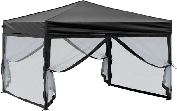 Paviljoen Partytent - Opvouwbaar - Gemakkelijk op te zetten - Feest - Waterdicht - 300 CM x 300 CM - Blauw