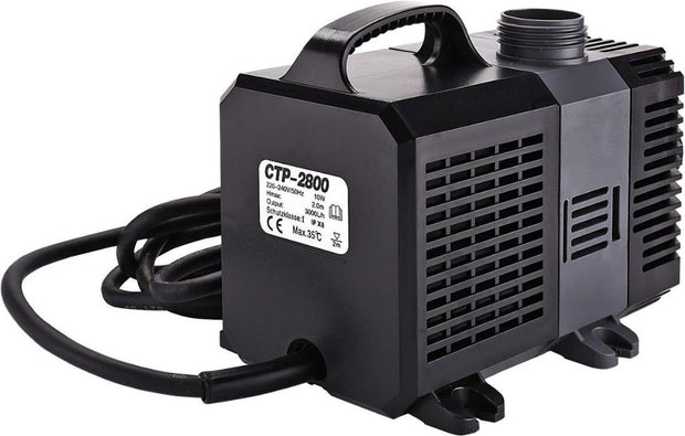 Vijverpomp - Pomp - Energiebesparing - Vijverfilter - Complete set - 3000 L per uur
