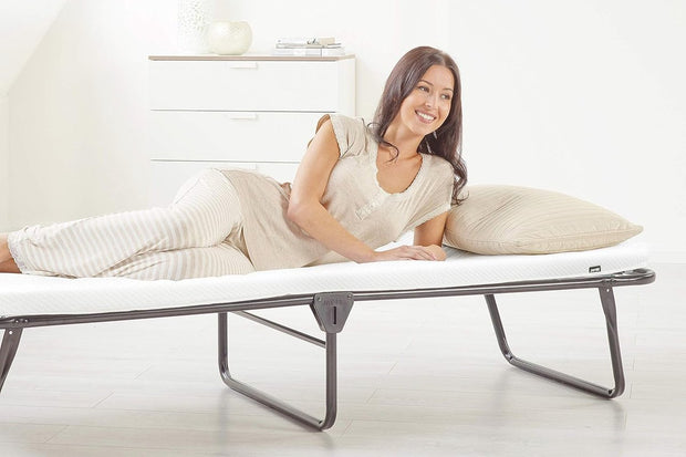 Opvouwbaar bed met traagschuimmatras - Lichtgewicht en compact - voor buiten en binnen - Reservekamer