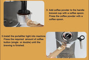 Espressoapparaat - Professionele Kwaliteit - 20 Bar - Semi-automatisch - Melkopschuimer - Inclusief Koffiemolen - Barista - Espresso - Cappuccino - Latte en Mocha