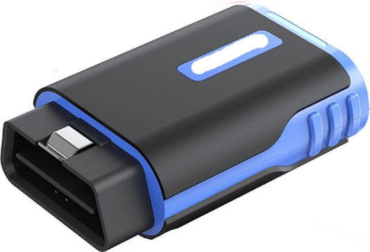 OBD2-Scanner - Diagnosecomputer - Slimme Diagnosetool - Foutverwijdering  - Bluetooth - Codelezer - Met kabel - Volledige systeemdiagnose - 15 Reset - Actieve Test - Zwart - QUORE
