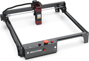 5W lasergraveermachine met veiligheidsslot, noodstop, vlamdetectie, gyroscoopsensor - EU-stekker