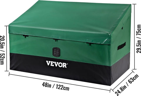 Tuinkist - Kussenbox - Weerbestendig - Waterdicht - 870L - 147 cm x 86 cm x 108 cm x 77 cm - Groen