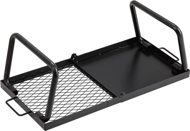 Houtskool Grill - Inklapbare Tafel Grill - 570 x 285 x 230mm - 6kg inhoud - Draagbare Reis Grill - Buiten Camping Grill - 300 °C - Grillrooster + Grillplaat - voor tuinfeestjes, picknicks, patio