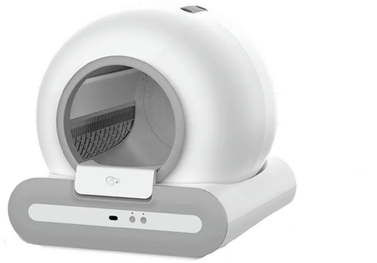 Automatische Kattenbak - Zelfreinigende Kattenbak - Hygiënisch - Slimme Kattenbak - Smart Technology - Wit - QUORE