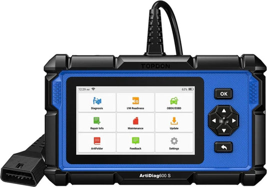 OBD2 Scanner - Diagnosecomputer - Storing Verwijderen - Uitleesapparatuur Auto - Diagnose Auto - 9 Speciale Functies - ABS/SRS/EGR - Zwart