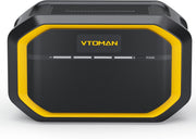 Kracht Centrale - Draagbare Krachtcentrale - SOS Accu - Led Verlichting - Omvormer - Zwart - Fast Charge - 1548Wh