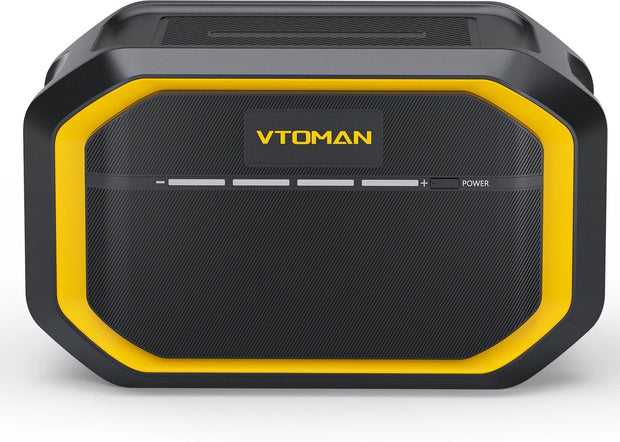 Kracht Centrale - Draagbare Krachtcentrale - SOS Accu - Led Verlichting - Omvormer - Zwart - Fast Charge - 1548Wh