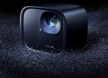 E3 Pro Projector, 500 ANSI, Native 1080P, 4K Decoding, Android TV, Autofocus &amp; Keystone Correction - EU Plug