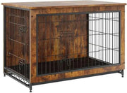 Hondenbench – Comfortabele Bench voor Honden – Stijlvol Hondenhok & Meubel in Eén – Binnenkennel voor Kleine en Middelgrote Honden – 82,5x55,6x64 cm – Hondenhok Binnen