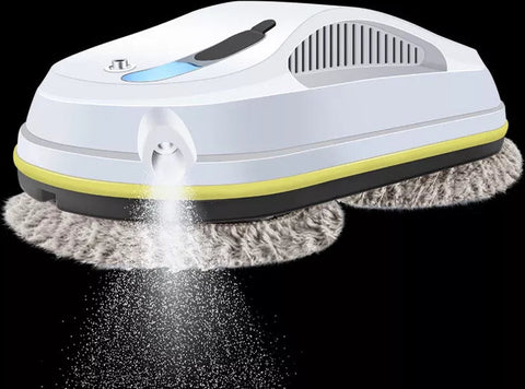 Robotstofzuiger - Robotstofzuiger met Dweilfunctie - Roborock - Raam Robotstofzuiger - 240V - 800W - Wit