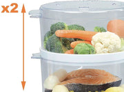 Steamer basket - Steamers - Electric - Make healthy steam meals - Multifunctional healthy cooking