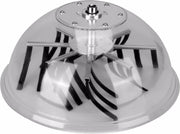 Oogsttrimmer - Roestvrijstalen 41 cm Kom - Stalen Messen - Knipmachine - 24 Rubberen Strips - Voor Verwijderen van Bladeren - Droge en Natte Bladeren