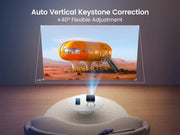 Mini beamer - Mini beamer projector - Mini projector smartphone - Mini projector bluetooth - Mini beamer wifi bluetooth - Mini projector voor telefoon - Android - FHD 1080P ondersteuning