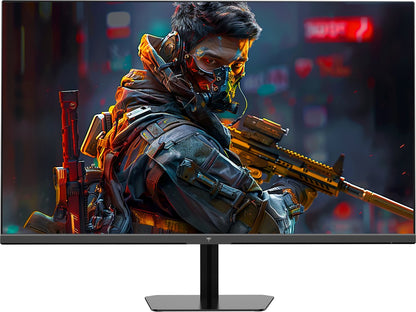 Gamingmonitor - 24-inch 2560*1440 16:9 snel IPS-scherm - 180 Hz - FreeSync en G-Sync - 126% sRGB - HDR-ondersteuningweinig blauw licht - ondersteuning voor wandmontage en kantelaanpassing - 2 x HDMI2.0 - 2 x DP1.4 - 1 x koptelefoonaansluiting - QUORE