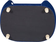 Hondensofa - Hondenmand - Hondenbank - Hondenzetel - Hondenbed - Op Poten - Blauw - Zacht Fluwelen - Gewicht 37 kg - 71 x 50,5 x 30 cm