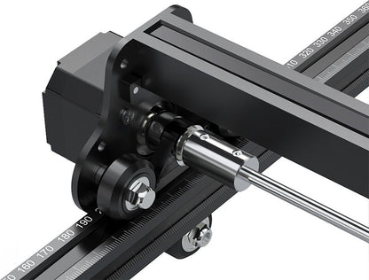 5W lasergraveermachine met veiligheidsslot, noodstop, vlamdetectie, gyroscoopsensor - EU-stekker