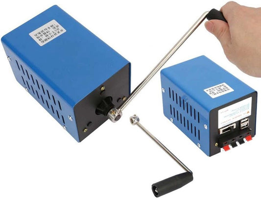2000 tpm crankgenerator - Draagbare handslingergenerator - USB-oplaadbaar - Survival Trainingsbenodigdheden