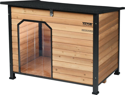 Hondenhok - Uitneembare bodem - Anti-roest - Hondenhok binnen - Weerstbestendig - Hondenhok buiten - 110x75x85 cm