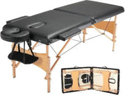 Massagetafel - Verstelbare Hoogte - Inklapbare Massagetafel - Massage Tafel - Behandeltafel - Massagetafels