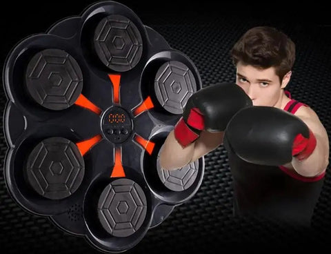 Boksmachine - Boksmachine met muziek - Boksmachine Volwassenen en kinderen - Bluetooth - Inclusief bokshandschoenen voor kinderen - Boksmachine Ultra met muziek & Bluetooth - Bokszak - Boksmachine