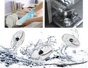 Keukenmachine - Alles in 1 Keukenmachine - Multifunctionele Keukenmachine - Vleesmolen - Garde - Kneder - Shredder - Sinaasappelpers - Hakselaar - Blender - 1100W - Zilver