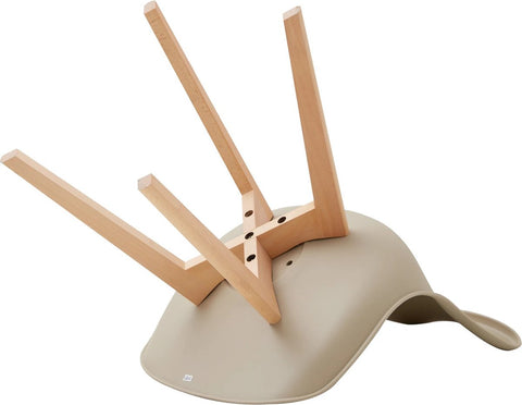 Eetkamerstoelen - Eetkamerstoel - Scandinavische Stijl - Kuipstoel - Ergonomisch - Set van 4 - Beige