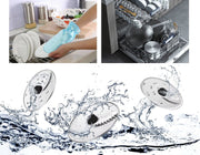 Keukenmachine - Alles in 1 keukenmachine - Multifunctionele keukenmachine - Vleesmolen - Garde - Kneder - Shredder - Sinaasappelpers - Hakselaar - Blender - 1100W - Donkergrijs