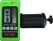 Professionele Laser Detector - Pulse Kruislijnlaser - ±1,5 mm Waterpas Bereik - 1,5 V Batterijen - 20 uur Bedrijfstijd - Dubbel LCD-display met Achtergrondverlichting