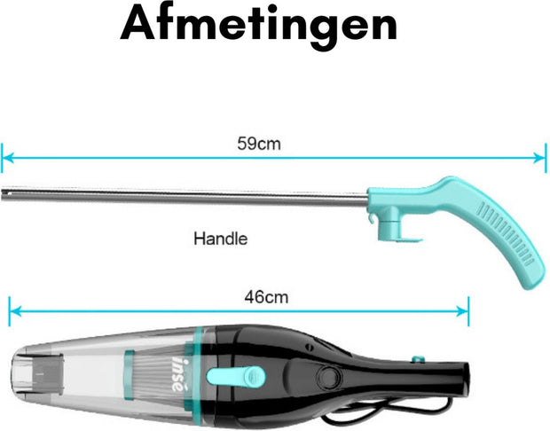 Corded Stick Vacuum Cleaner - Handheld Stick Vacuum Cleaner - Handheld Vacuum Cleaner Best Seller - Handheld Vacuum Cleaner - Black