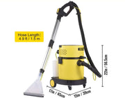 Carpet Cleaners - Shampoo Machine - Wet and Dry - Suck Blow and Spray Function - Stain Cleaner - Sofa Cleaner - Cleaning Machine - 220V - 1200W - 20 Liter