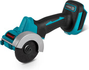 Elektrische Haakse Slijper - Draadloze Cirkelzagen - Snijmachine - Power Tool Haakse Slijper - Stofschild - 5 Slijpschijven - 2 Zaagbladen - Inbussleutel - Led Licht - 2 Accu's - Accu lader - Handleiding - Lichtgewicht - 18V - 76MM