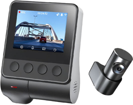 Dash Cam Dual Car Camera – 1944P HD – WiFi – Voor & Achter – 24H Parkeerbeveiliging – D²save Opslag – Zonder Geheugenkaart