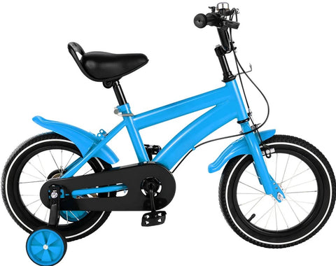 Kinderfiets - Fietsen - 14 Inch - Spelen - Buiten - Blauw