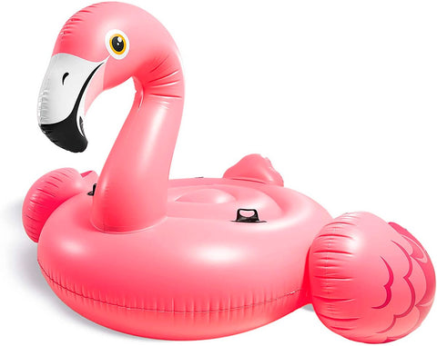 Opblaasbare Flamingo XXL - 2x2x1 M - Zwembad Accessoires - Drankhouder Zwembad - Roze Flamingo - Opblaasbaar Waterspeelgoed/Opblaasdier - Sterk & duurzaam PVC - Zomer Strand & Zwembad voor Kinderen & Volwassenen