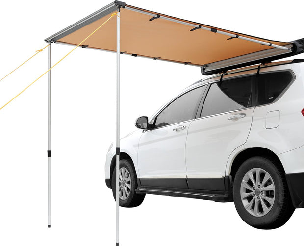 Voertuigluifel - Autozijluifel Pu300cm - Uv50+ Anti-Ultraviolet - Zeer Geschikt voor Kamperen FamiliereüNie - 6.6 x 8.2 ft
