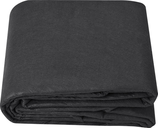Tuinvlies - Onkruidvlies - Opritdrainagedoek - Voor Opritstabilisatie - Tuinbouw - Landbouw En Drainage - Niet-geweven Stof - 3,0 x 30,5 m - 271 g/m2 Pp - Zwart